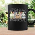 Wildflower Just One More Chapter Owl Book Lover Reader Graphic Print Coffee Mug Gifts ideas