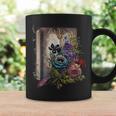 Wildflower Summer Floral Book Horror Gothic Graphic Graphic Print Coffee Mug Gifts ideas
