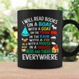 I Will Read Books On A Boat & Everywhere Graphic Print Coffee Mug Gifts ideas