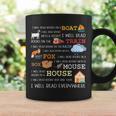 I Will Read Books On a Boat & Everywhere Reading Graphic Print Coffee Mug Gifts ideas