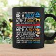 I Will Read Books On A Boat & Everywhere Reading Kids Graphic Print Coffee Mug Gifts ideas