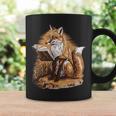 Wise Fox Reading A Book In Glasses Graphic Print Coffee Mug Gifts ideas Wise Fox Reading A Book In Glasses Graphic Print Coffee Mug Gifts ideas