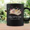 Women A New Chapter Begins Floral Book Retirement Teacher Graphic Print Coffee Mug Gifts ideas Women A New Chapter Begins Floral Book Retirement Teacher Graphic Print Coffee Mug Gifts ideas