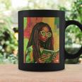 Women Reading Book Educated Black History Month Women Graphic Print Coffee Mug Gifts ideas