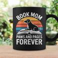 Women's Book Mom Dog Lover Paws And Pages Forever Graphic Print Coffee Mug Gifts ideas Women's Book Mom Dog Lover Paws And Pages Forever Graphic Print Coffee Mug Gifts ideas