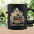 Women's Books Coffee Repeat Cute Reading Lover Graphic Print Coffee Mug Gifts ideas