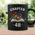 Women's Chapter 48 Years Old 48th Birthday Celebration Floral Book Graphic Print Coffee Mug Gifts ideas