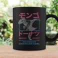 Women's DCC Mongo And Donut Face-Off With Kanji Gamer Series Book Graphic Print Coffee Mug Gifts ideas