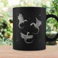 Women's Flying Dragon Fantasy Reader For Bookworm Book Lovers Graphic Print Coffee Mug Gifts ideas