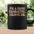 Women's I'm a Book Character Costumes For Kids Storybook Character Graphic Print Coffee Mug Gifts ideas