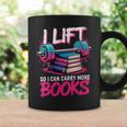 Women's I Lift So I Can Carry More Books Reader Gym Book Lover Graphic Print Coffee Mug Gifts ideas Women's I Lift So I Can Carry More Books Reader Gym Book Lover Graphic Print Coffee Mug Gifts ideas