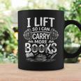 Women's I Lift So I Can Carry More Books Reading Reader Book Workout Graphic Print Coffee Mug Gifts ideas Women's I Lift So I Can Carry More Books Reading Reader Book Workout Graphic Print Coffee Mug Gifts ideas
