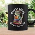Women's Unearth a Story Summer Reading 2026 Book Lover Dino Fun Graphic Print Coffee Mug Gifts ideas Women's Unearth a Story Summer Reading 2026 Book Lover Dino Fun Graphic Print Coffee Mug Gifts ideas