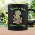 Women's Unearth a Story Triceratops Dinosaur Reading Books Cute Dino Graphic Print Coffee Mug Gifts ideas Women's Unearth a Story Triceratops Dinosaur Reading Books Cute Dino Graphic Print Coffee Mug Gifts ideas