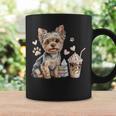 Women's Yorkie Dog Moms Iced Coffee And Books Yorkshire Terrier Graphic Print Coffee Mug Gifts ideas Women's Yorkie Dog Moms Iced Coffee And Books Yorkshire Terrier Graphic Print Coffee Mug Gifts ideas