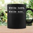 Write Here Writer Author Book Journalist Novelist Graphic Print Coffee Mug Gifts ideas Write Here Writer Author Book Journalist Novelist Graphic Print Coffee Mug Gifts ideas