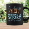 Writing Quill Book Novel Writer & Published Author I'M Graphic Print Coffee Mug Gifts ideas
