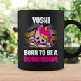 Yoshi Born To Be A Bookworm Personalized Graphic Print Coffee Mug Gifts ideas