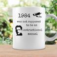 1984 Not An Instruction Manual Orwell Book Lover Themed Graphic Print Coffee Mug Gifts ideas 1984 Not An Instruction Manual Orwell Book Lover Themed Graphic Print Coffee Mug Gifts ideas