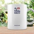My 25th Birthday Guest Book Tee For Women Men 25 Years Old Graphic Print Coffee Mug Gifts ideas