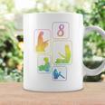 8th Birthday Book Reading Bookworm Book Lover Girls Graphic Print Coffee Mug Gifts ideas