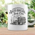 Anti-Social Book Club Bookish Introvert Readers Graphic Print Coffee Mug Gifts ideas