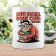 Anti Social Book Club Vintage Retro Reader Art Premium Tri-Blend Graphic Print Coffee Mug Gifts ideas Anti Social Book Club Vintage Retro Reader Art Premium Tri-Blend Graphic Print Coffee Mug Gifts ideas
