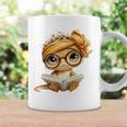 Baby Lizard Open Book Reading Reptile Graphic Portrait Round Premium Tri-Blend Graphic Print Coffee Mug Gifts ideas