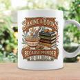 Baking Books Vintage Because Murder Is Illegal Aesthetic Graphic Print Coffee Mug Gifts ideas Baking Books Vintage Because Murder Is Illegal Aesthetic Graphic Print Coffee Mug Gifts ideas