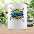 Beer Is My Superpower Comic Book Graphic Print Coffee Mug Gifts ideas