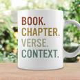 Book Chapter Verse Christian Bible Reformed Theology Graphic Print Coffee Mug Gifts ideas Book Chapter Verse Christian Bible Reformed Theology Graphic Print Coffee Mug Gifts ideas