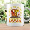 Book Dragon Reader Reading Books Library Literacy Graphic Print Coffee Mug Gifts ideas