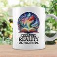 Book Dragon Reading Escaping Reality One Page Bookish Dragon Graphic Print Coffee Mug Gifts ideas