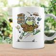Book Lover Frog Quiet Please Cute Librarian Cartoon Graphic Print Coffee Mug Gifts ideas