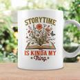 Book Lover Reader Bookish Floral Storytime Is Kinda My Thing Graphic Print Coffee Mug Gifts ideas Book Lover Reader Bookish Floral Storytime Is Kinda My Thing Graphic Print Coffee Mug Gifts ideas