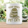 Book Lover Women Read Books Pet Cats Premium Tri-Blend Graphic Print Coffee Mug Gifts ideas