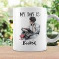 Book Lovers My Day Is Booked Vintage Graphic Print Coffee Mug Gifts ideas