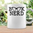 BOOK NERD Glasses Reading Lover Bookworm Teacher Quote Women Graphic Print Coffee Mug Gifts ideas