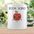 Book Nerd Teacher Apple Backwards E For Men Women Kids Graphic Print Coffee Mug Gifts ideas