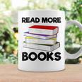Book Reading Books Librarian Read More Books Graphic Print Coffee Mug Gifts ideas