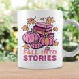 Bookcore Coquette Pinkoween Fall Into Stories Books Premium Tri-Blend Graphic Print Coffee Mug Gifts ideas Bookcore Coquette Pinkoween Fall Into Stories Books Premium Tri-Blend Graphic Print Coffee Mug Gifts ideas
