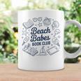 Bookish Reading Beach Babes Book Club Graphic Print Coffee Mug Gifts ideas