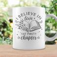 Books I Believe In Love At First Chapter Book Lover Graphic Print Coffee Mug Gifts ideas