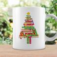 Books Christmas Tree Xmas Librarian Book Lovers Pajama Graphic Print Coffee Mug Gifts ideas
