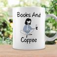Books And Coffee Girl Graphic Print Coffee Mug Gifts ideas