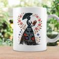 Books Minds Umbrellas Quote Reading Lover Vintage Reader Graphic Print Coffee Mug Gifts ideas