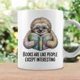 Books Are Like People Except Interesting Bookworm Reader Graphic Print Coffee Mug Gifts ideas