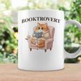 BOOKTROVERT Cute Cat With Tea Cozy Sweater And Book Graphic Print Coffee Mug Gifts ideas BOOKTROVERT Cute Cat With Tea Cozy Sweater And Book Graphic Print Coffee Mug Gifts ideas