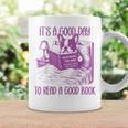 Boston Terrier Reading Book Good Day To Read a Book Graphic Print Coffee Mug Gifts ideas