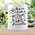 Buy Me Books And Tell Me I'm Pretty Graphic Print Coffee Mug Gifts ideas